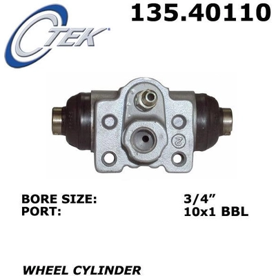 Rear Left Wheel Cylinder by CENTRIC PARTS - 135.40110 pa2