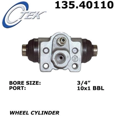 Rear Left Wheel Cylinder by CENTRIC PARTS - 135.40110 pa4