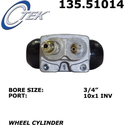 Rear Left Wheel Cylinder by CENTRIC PARTS - 135.51014 pa1
