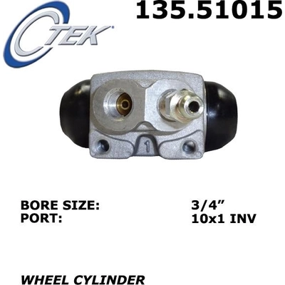 Rear Left Wheel Cylinder by CENTRIC PARTS - 135.51015 pa1