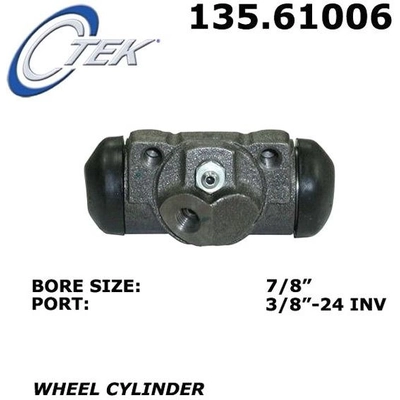 Rear Left Wheel Cylinder by CENTRIC PARTS - 135.61006 pa4