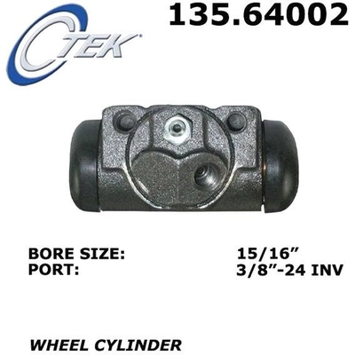 Rear Left Wheel Cylinder by CENTRIC PARTS - 135.64002 pa3