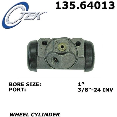 Cylindre de roue arrière gauche par CENTRIC PARTS - 135.64013 pa1