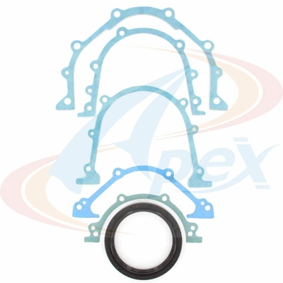 Rear Main Bearing Seal Set by APEX AUTOMOBILE PARTS - ABS502 pa2