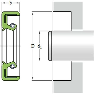 Joint principal arri�re by SKF - 35409 pa5