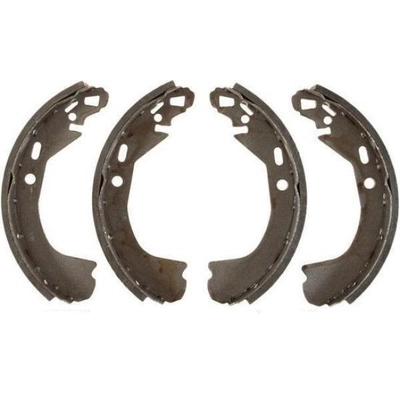 AGNA BRAKES - NB754 - Rear New Brake Shoes pa2