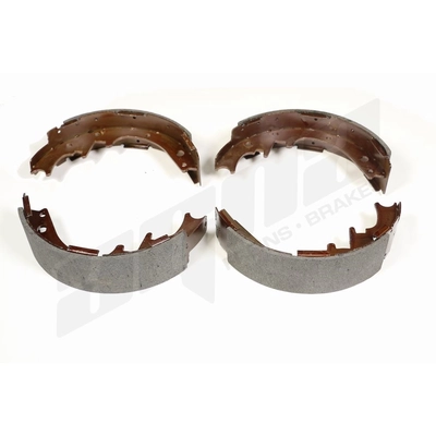 Rear New Brake Shoes by AGNA BRAKES - NB581 pa1