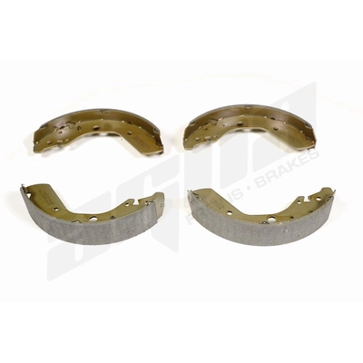 Rear New Brake Shoes by AGNA BRAKES - NB744 pa1