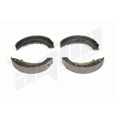 Rear New Brake Shoes by AGNA BRAKES - NB810L pa1