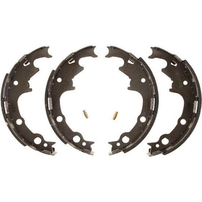 Rear New Brake Shoes by BENDIX - 538 pa1