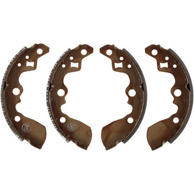 Rear New Brake Shoes by BENDIX - 608 pa1
