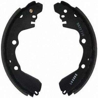 Rear New Brake Shoes by BENDIX - 658 pa3