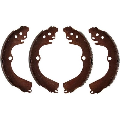 Rear New Brake Shoes by BENDIX - 676 pa2
