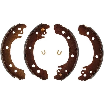 Rear New Brake Shoes by BENDIX - 801 pa1
