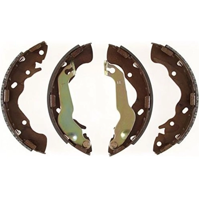 Rear New Brake Shoes by BENDIX - 934 pa2