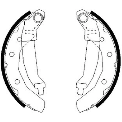 BOSCH - BS863 - Parking Brake Shoes pa2