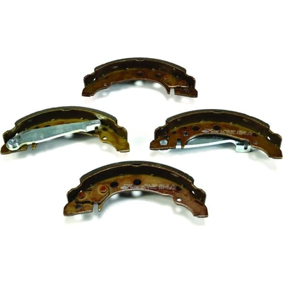 Rear New Brake Shoes by HELLA PAGID - 355000111 pa2