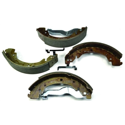 Rear New Brake Shoes by HELLA PAGID - 355001281 pa3