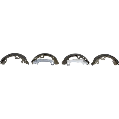 Rear New Brake Shoes by MOTORCRAFT - BR1265A pa4