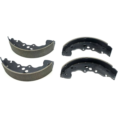 Rear New Brake Shoes by POWER STOP - B786 pa1