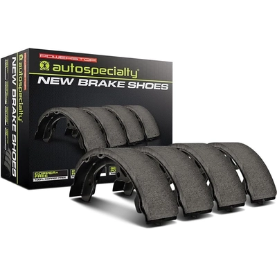 Rear New Brake Shoes by POWER STOP - B960 pa3