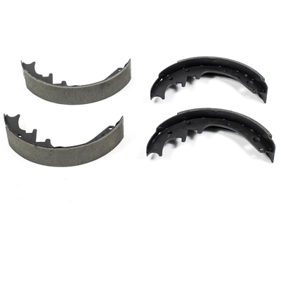 Rear New Brake Shoes by POWER STOP - B267 pa1