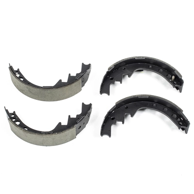 Rear New Brake Shoes by POWER STOP - B523 pa1