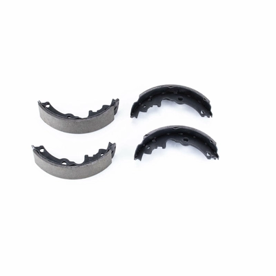 Rear New Brake Shoes by POWER STOP - B553 pa1