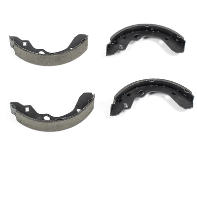 Rear New Brake Shoes by POWER STOP - B659 pa2