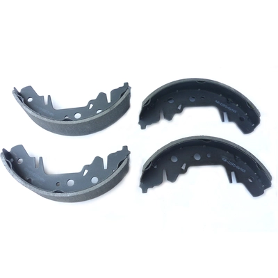 Rear New Brake Shoes by POWER STOP - B714 pa2