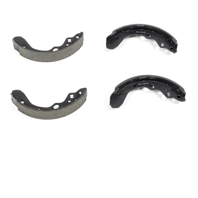 Rear New Brake Shoes by POWER STOP - B739 pa2