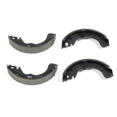 Rear New Brake Shoes by POWER STOP - B760 pa2