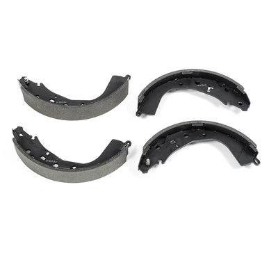 Rear New Brake Shoes by POWER STOP - B764 pa2