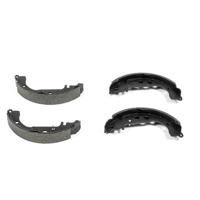 Rear New Brake Shoes by POWER STOP - B832 pa2