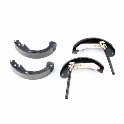 Rear New Brake Shoes by POWER STOP - B860 pa2
