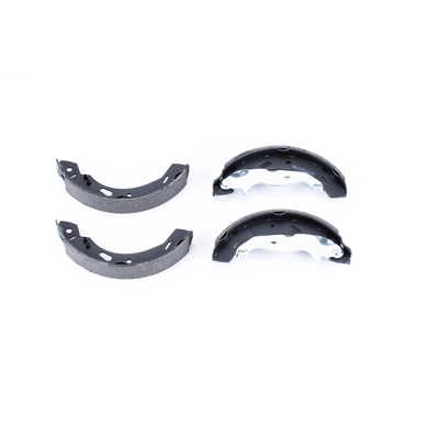 Rear New Brake Shoes by POWER STOP - B984L pa1