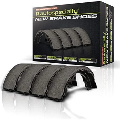 Rear New Brake Shoes by POWER STOP - B992L pa5