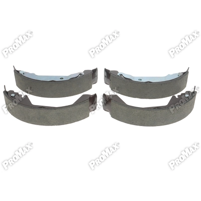 Rear New Brake Shoes by PROMAX - 12-1011 pa2