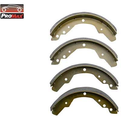 Rear New Brake Shoes by PROMAX - 12-397 pa1