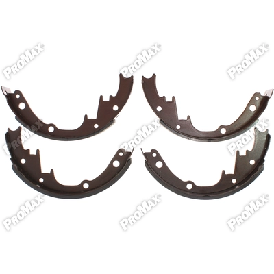 Rear New Brake Shoes by PROMAX - 12-449 pa1