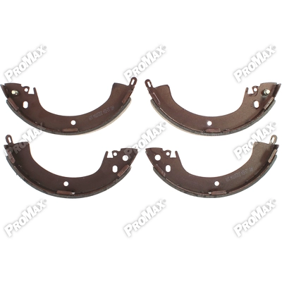 Rear New Brake Shoes by PROMAX - 12-524 pa2