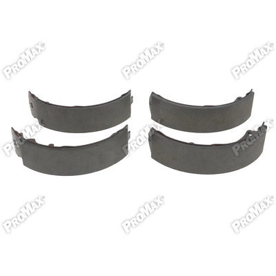 Rear New Brake Shoes by PROMAX - 12-553 pa2