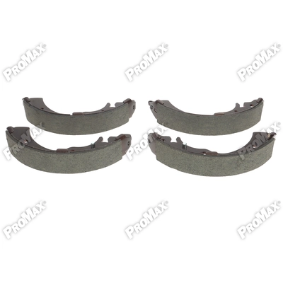 Rear New Brake Shoes by PROMAX - 12-627 pa2