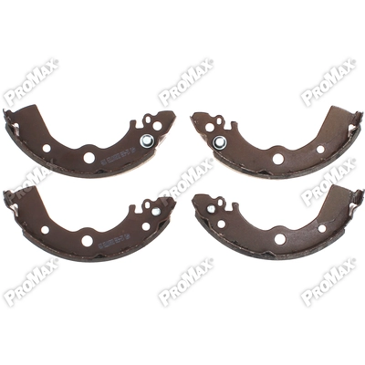 Rear New Brake Shoes by PROMAX - 12-638 pa2