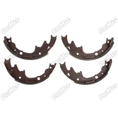 Rear New Brake Shoes by PROMAX - 12-704 pa2