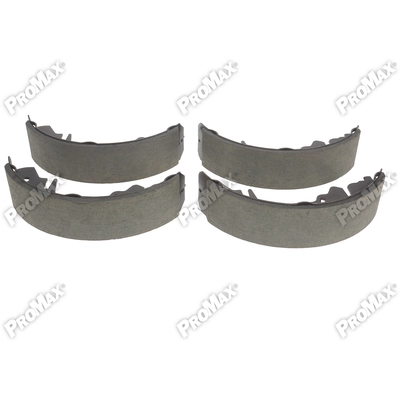 Rear New Brake Shoes by PROMAX - 12-714 pa2