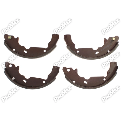 Rear New Brake Shoes by PROMAX - 12-729 pa2