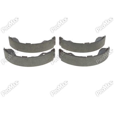 Rear New Brake Shoes by PROMAX - 12-739 pa1