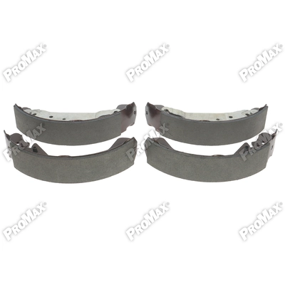 Rear New Brake Shoes by PROMAX - 12-751L pa1