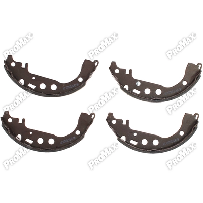 Rear New Brake Shoes by PROMAX - 12-753 pa2